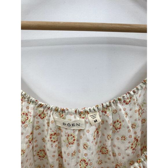 Doen Piazza Dress in Alabaster Countryside - Picture 5 of 10